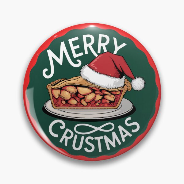 Artikelvorschau, Merry Crustmas – Apfelkuchen in Weihnachtsmütze entworfen und verkauft von vfxbear.