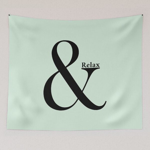 Item preview, Ampersand Relax designed and sold by Jeallan Designs.