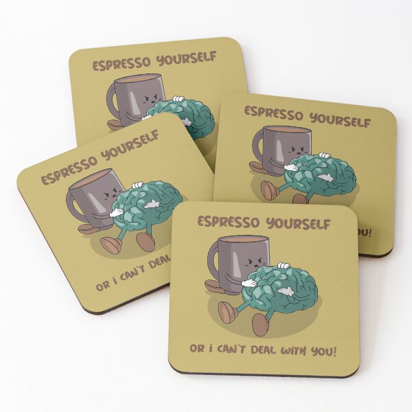 Item preview, Espresso yourself or I can't deal with you CF019 designed and sold by R-Marc-Designs.