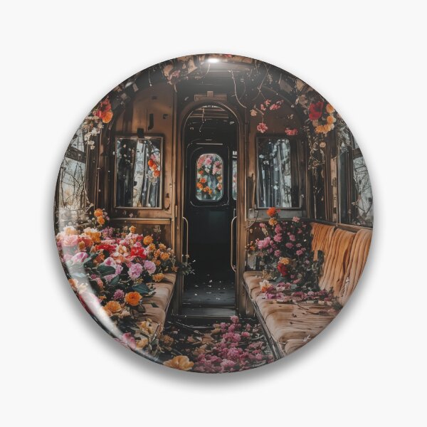 Item preview, Forgotten Blossoms: Nature's Reclamation of a Lost Train designed and sold by oanaunciuleanu.