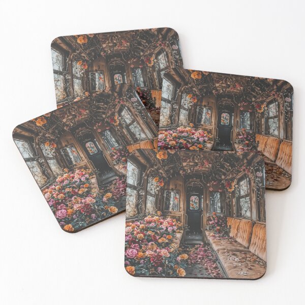 Item preview, Forgotten Blossoms: Nature's Reclamation of a Lost Train designed and sold by oanaunciuleanu.