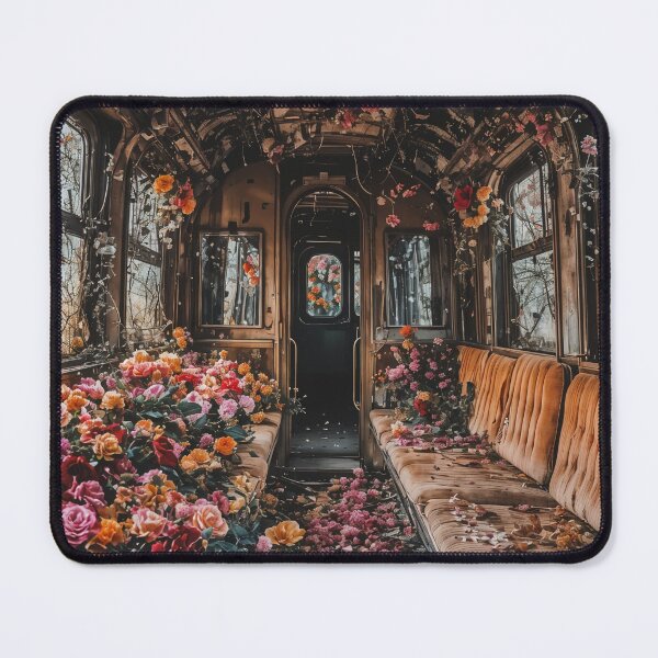 Item preview, Forgotten Blossoms: Nature's Reclamation of a Lost Train designed and sold by oanaunciuleanu.