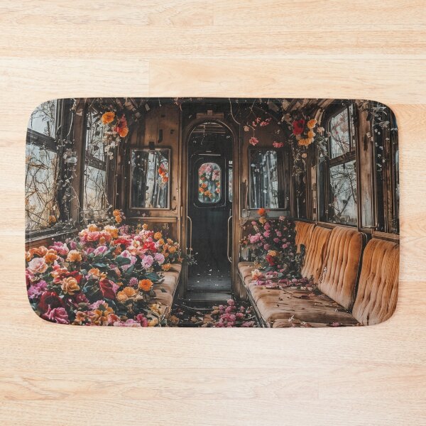 Item preview, Forgotten Blossoms: Nature's Reclamation of a Lost Train designed and sold by oanaunciuleanu.
