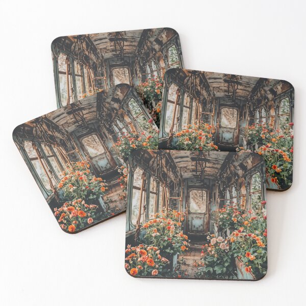Item preview, Forgotten Blossoms: Nature's Reclamation of a Lost Train designed and sold by oanaunciuleanu.