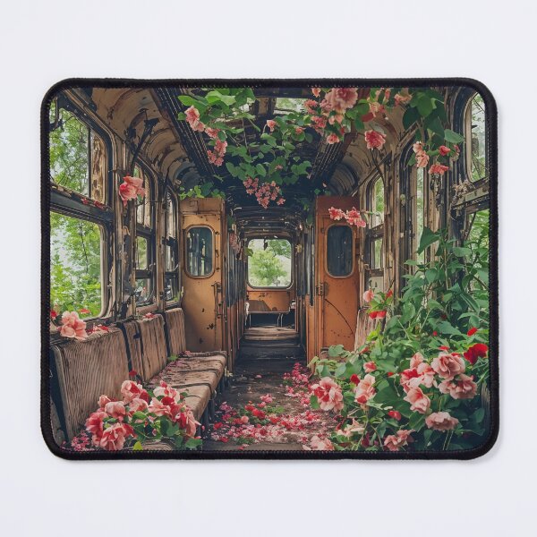 Item preview, Forgotten Blossoms: Nature's Reclamation of a Lost Train designed and sold by oanaunciuleanu.