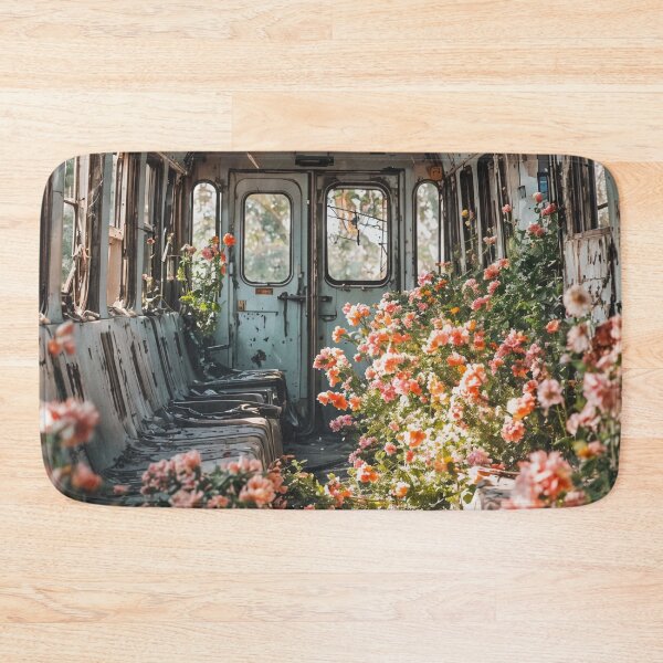 Item preview, Forgotten Blossoms: Nature's Reclamation of a Lost Train designed and sold by oanaunciuleanu.