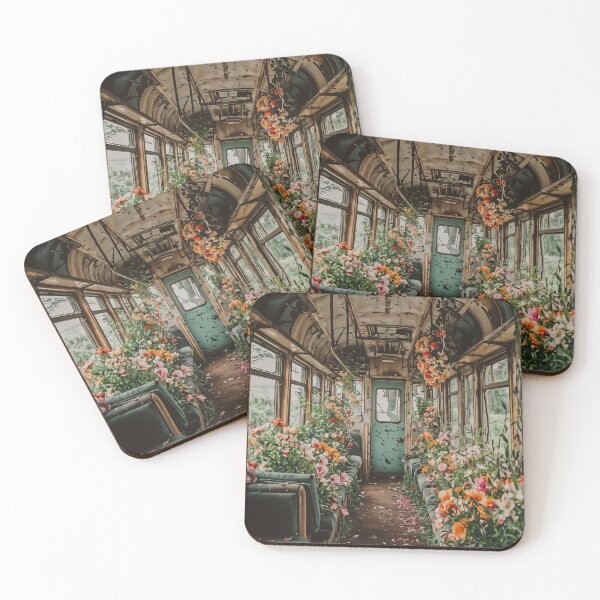 Item preview, Forgotten Blossoms: Nature's Reclamation of a Lost Train designed and sold by oanaunciuleanu.