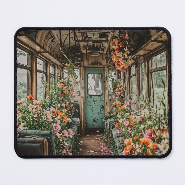 Item preview, Forgotten Blossoms: Nature's Reclamation of a Lost Train designed and sold by oanaunciuleanu.