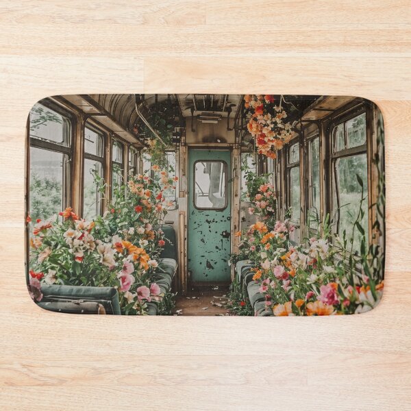 Item preview, Forgotten Blossoms: Nature's Reclamation of a Lost Train designed and sold by oanaunciuleanu.