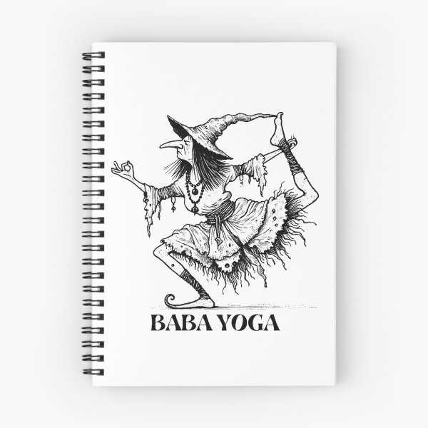 Item preview, Baba Yaga in Yoga, Funny gifts for yoga fanatics and others designed and sold by aggiesArt.