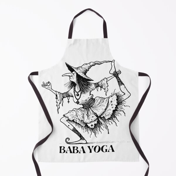Item preview, Baba Yaga in Yoga, Funny gifts for yoga fanatics and others designed and sold by aggiesArt.