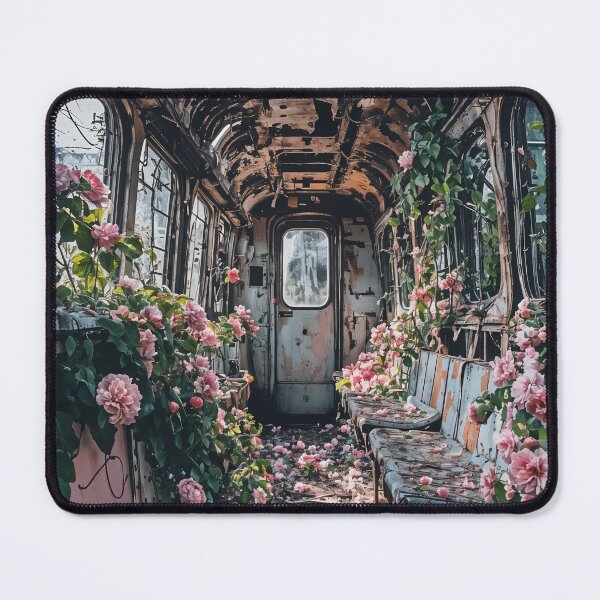 Item preview, Forgotten Blossoms: Nature's Reclamation of a Lost Train designed and sold by oanaunciuleanu.