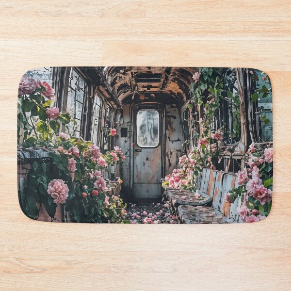 Item preview, Forgotten Blossoms: Nature's Reclamation of a Lost Train designed and sold by oanaunciuleanu.
