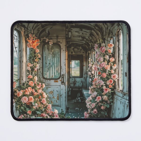 Item preview, Forgotten Blossoms: Nature's Reclamation of a Lost Train designed and sold by oanaunciuleanu.