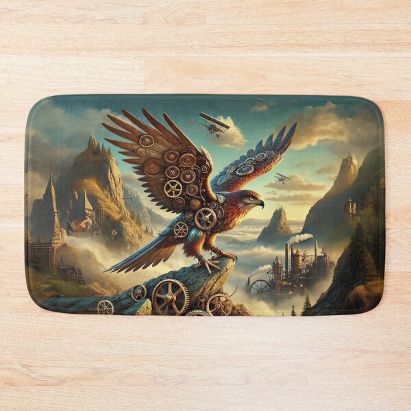 Item preview, Steampunk Ferruginous Hawk designed and sold by Sillytoe.