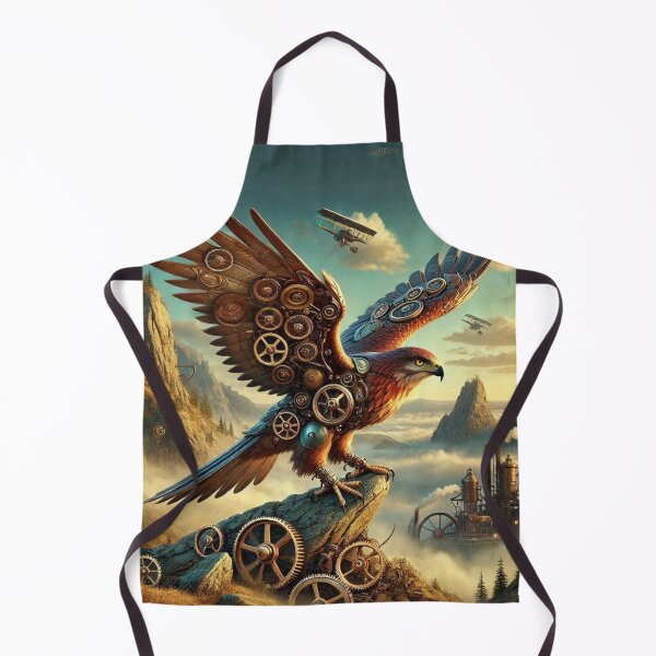 Item preview, Steampunk Ferruginous Hawk designed and sold by Sillytoe.