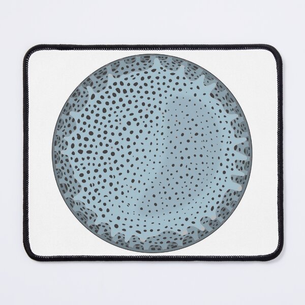 Item preview, Diatom - Thalassiosira lacustris (Blue) designed and sold by DiatomsATTACK.