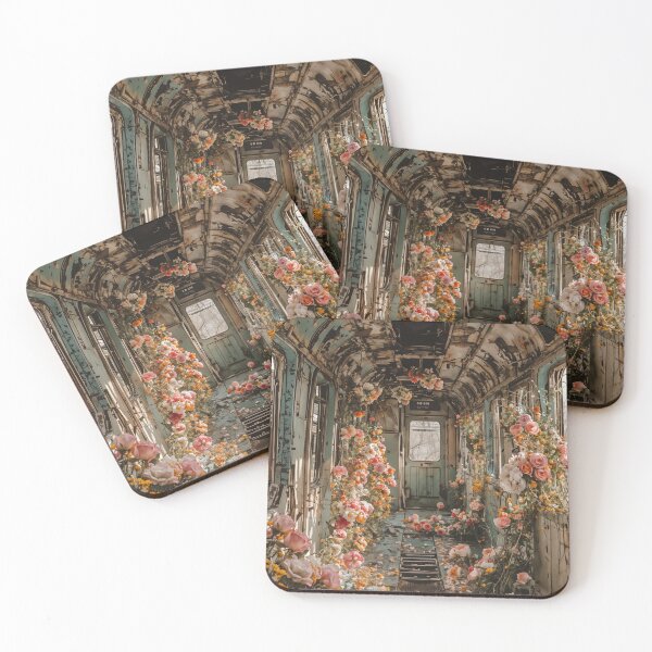 Item preview, Forgotten Blossoms: Nature's Reclamation of a Lost Train designed and sold by oanaunciuleanu.