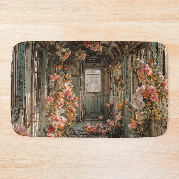 Item preview, Forgotten Blossoms: Nature's Reclamation of a Lost Train designed and sold by oanaunciuleanu.