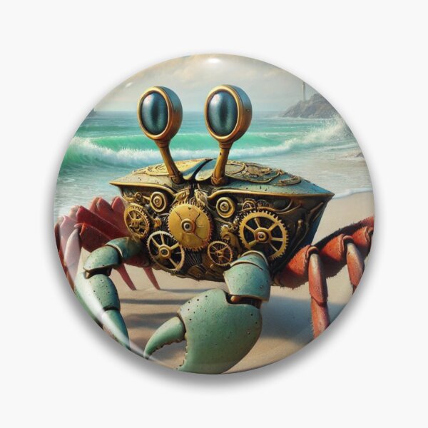 Item preview, Steampunk Fiddler Crab designed and sold by Sillytoe.