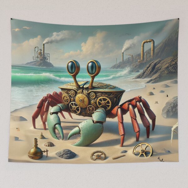 Item preview, Steampunk Fiddler Crab designed and sold by Sillytoe.