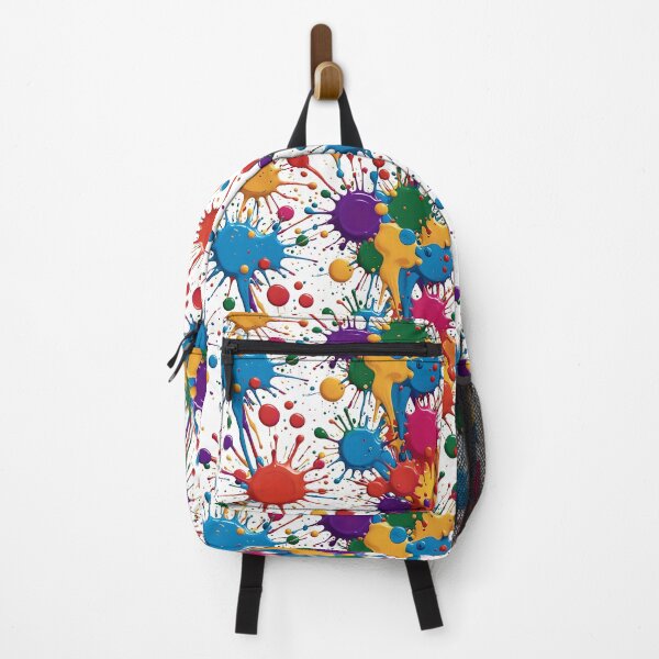 Item preview, Multicolor Paint Splatter designed and sold by gjsart.