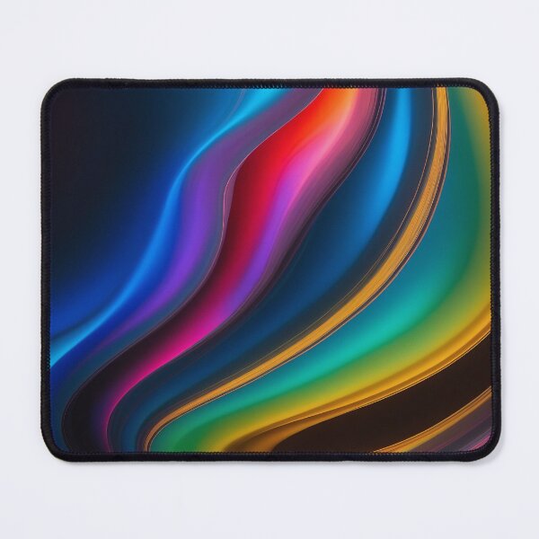 Item preview, Graceful Flow of Vivid Colour Waves designed and sold by ArtComixHaven.