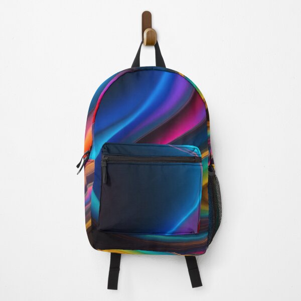 Item preview, Graceful Flow of Vivid Colour Waves designed and sold by ArtComixHaven.