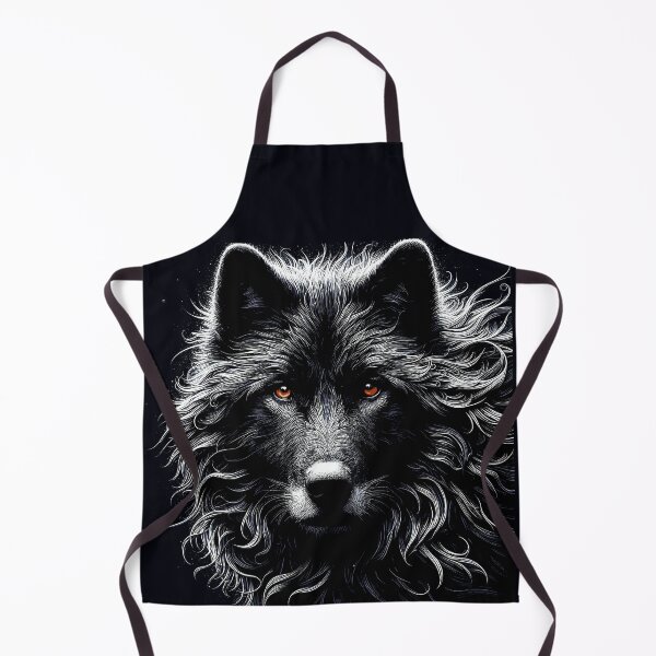 Item preview, Black Wolf With Red Eyes Design designed and sold by Artbyminga.