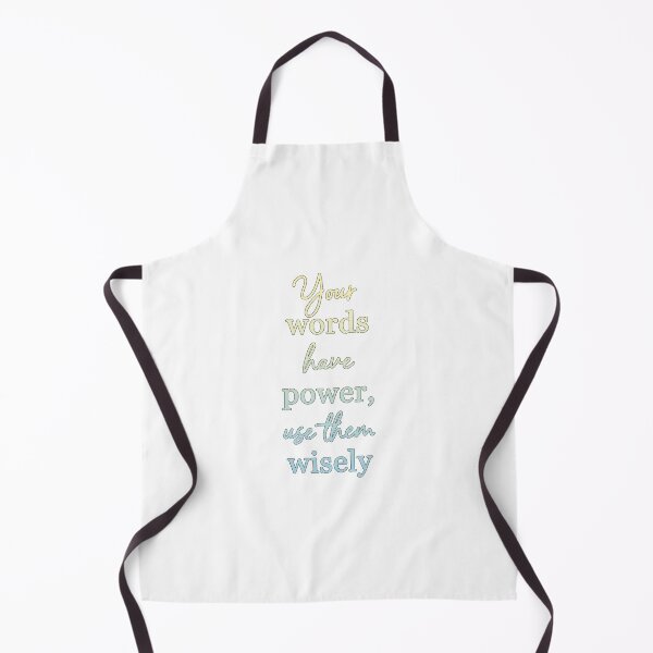 Item preview, Your Words Have Power, Use Them Wisely - Inspiring Quote on Mindful Communication designed and sold by ShopWithDreams.