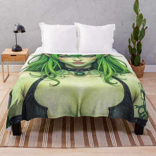 Item preview, Enchanting Green Elf Girl designed and sold by Very Peculiar.