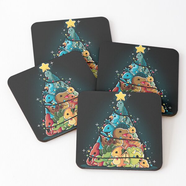 Item preview, Christmas Tree Dinosaurs designed and sold by VallinArt.