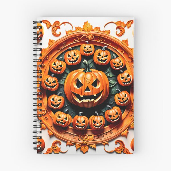 Item preview, Gothic Halloween Pumpkin Mandala designed and sold by MandalasShops.