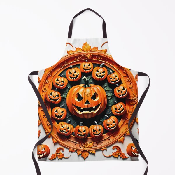 Item preview, Gothic Halloween Pumpkin Mandala designed and sold by MandalasShops.