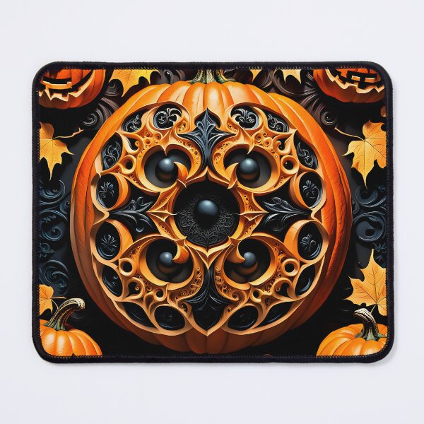 Item preview, Gothic Pumpkin Mandala Design designed and sold by MandalasShops.
