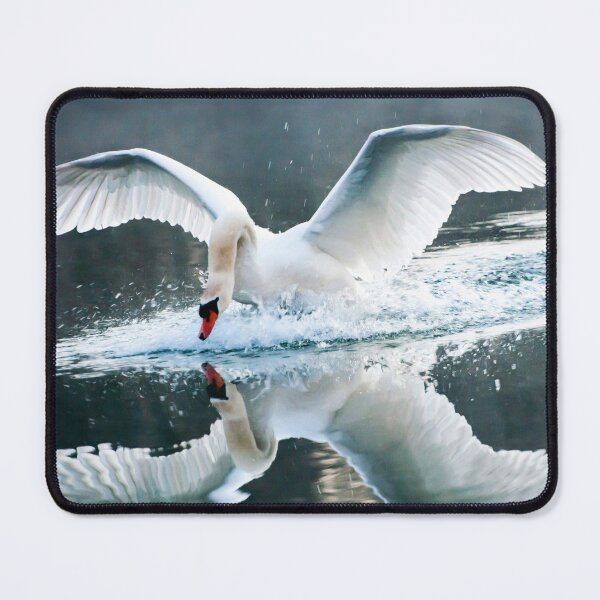 Item preview, swan approaching designed and sold by SarinaWalt.