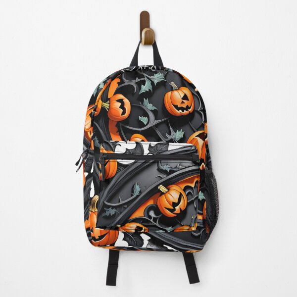 Item preview, Halloween Haunted Pumpkin Circle designed and sold by MandalasShops.