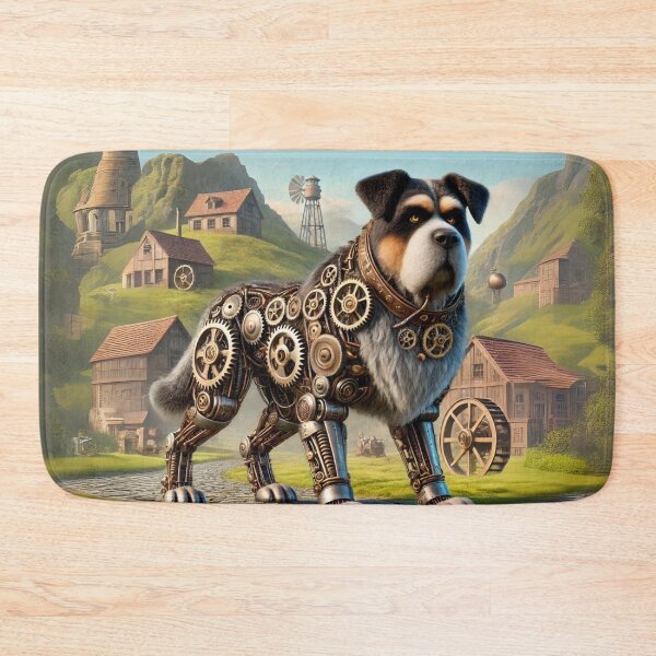 Item preview, Steampunk Fila Brasileiro designed and sold by Sillytoe.