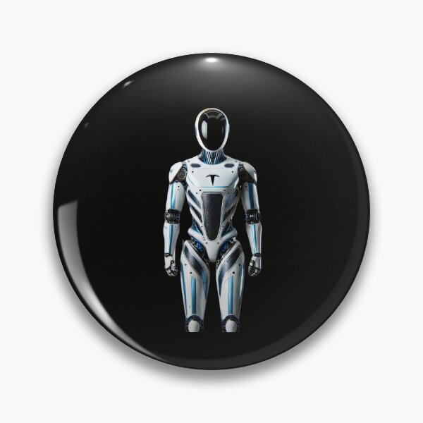 Item preview, tesla bot designed and sold by TEEJAMBOREE.