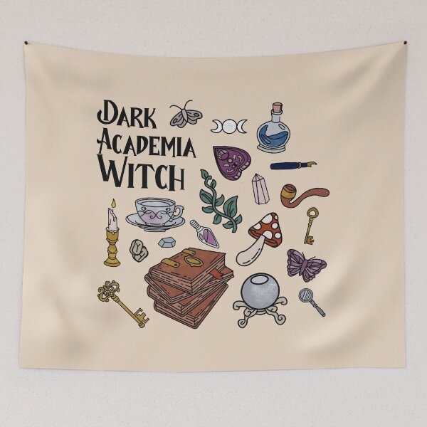 Item preview, Dark Academia Witch designed and sold by witchlingart.