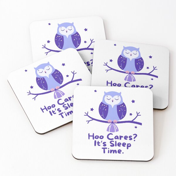 Item preview, Hoo Cares! It's Sleep Time. designed and sold by EpochEchoes.