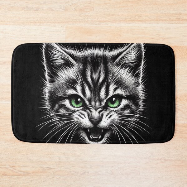 Item preview, angry kitten designed and sold by PrintYourStyle.