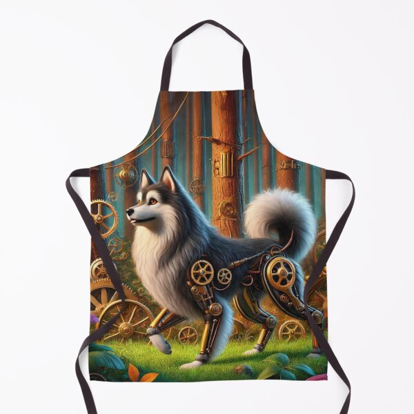 Item preview, Steampunk Finnish Spitz designed and sold by Sillytoe.