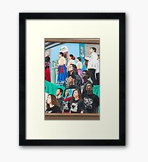 Culture Work Framed Print