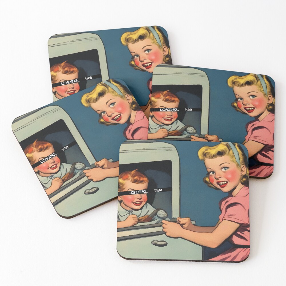 Item preview, Coasters (Set of 4) designed and sold by UncleBison.