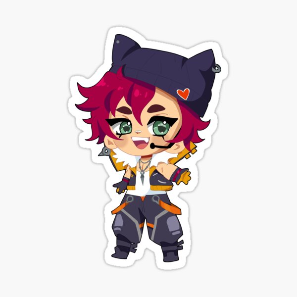 Lil Boxing Boy Sticker