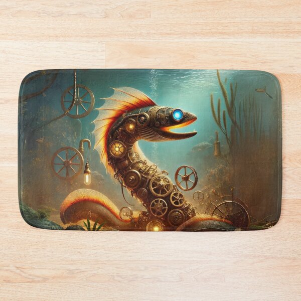 Item preview, Steampunk Fire Eel designed and sold by Sillytoe.