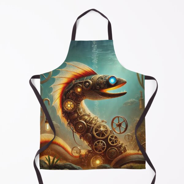 Item preview, Steampunk Fire Eel designed and sold by Sillytoe.