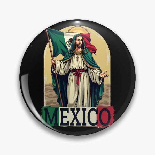 Item preview, San Judas Tadeo con Bandera de México  designed and sold by ArtFromBeyond.