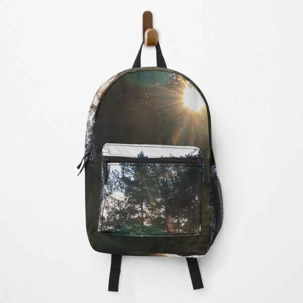 Item preview, Autumn Sunset Through Trees with Lens Flare designed and sold by cnvlphotography.